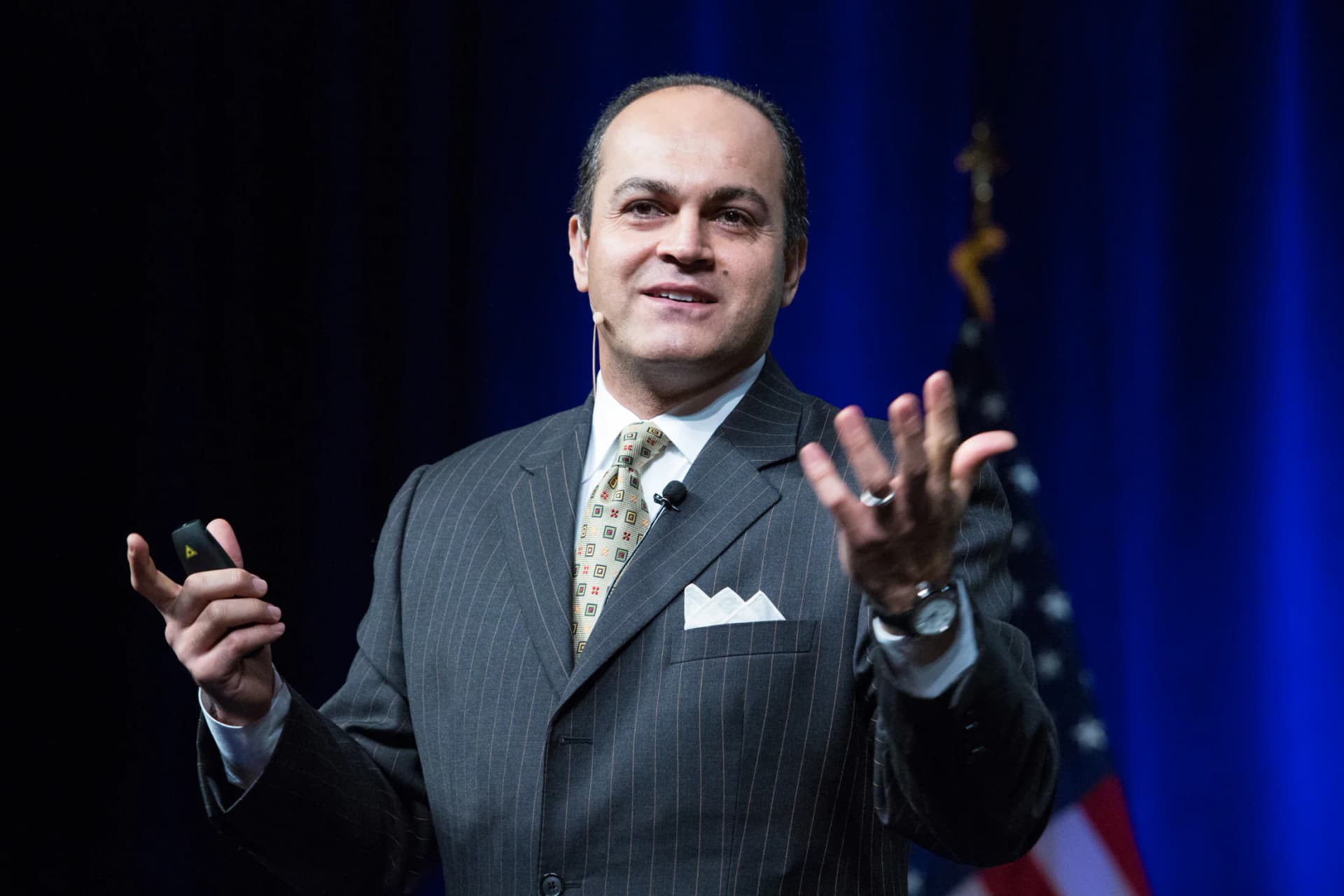 David Nour working with executive leaders