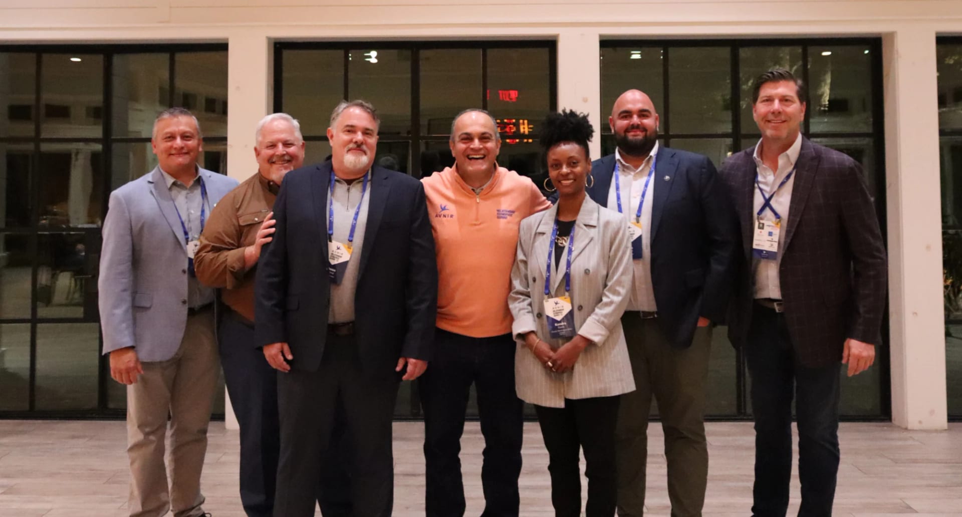 Leaders connecting at the Relationship Economics® Summit