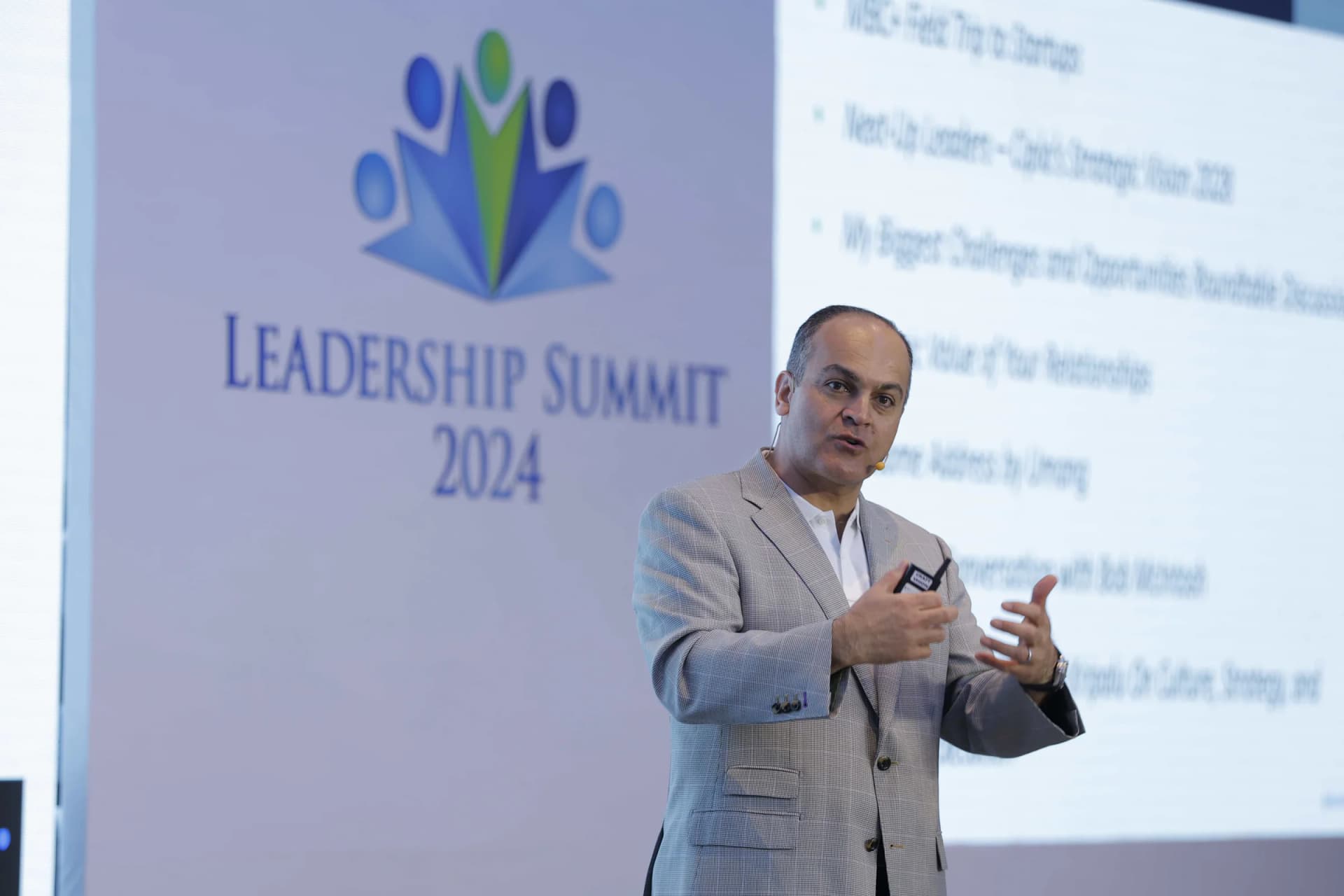 David Nour working with executive leaders